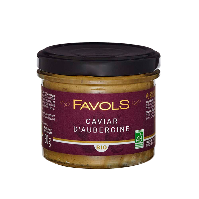 Favols - Caviar d'aubergine