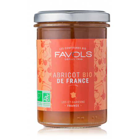 Favols - Confiture Abricot de France bio