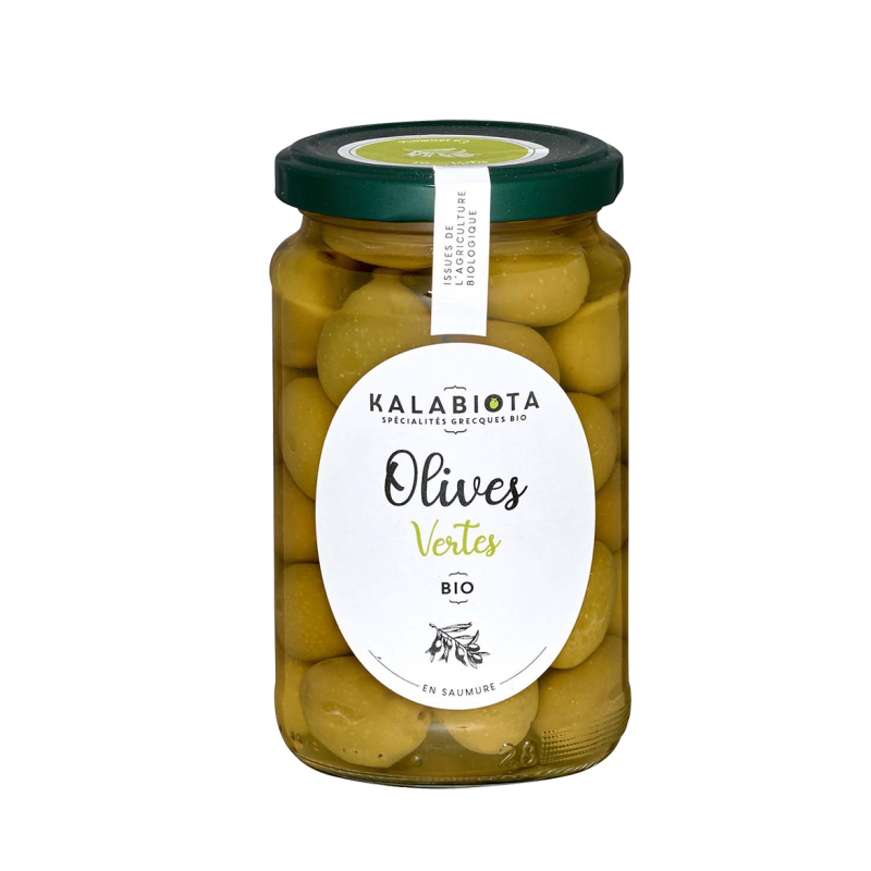 Kalabiota - Olives vertes avec noyaux